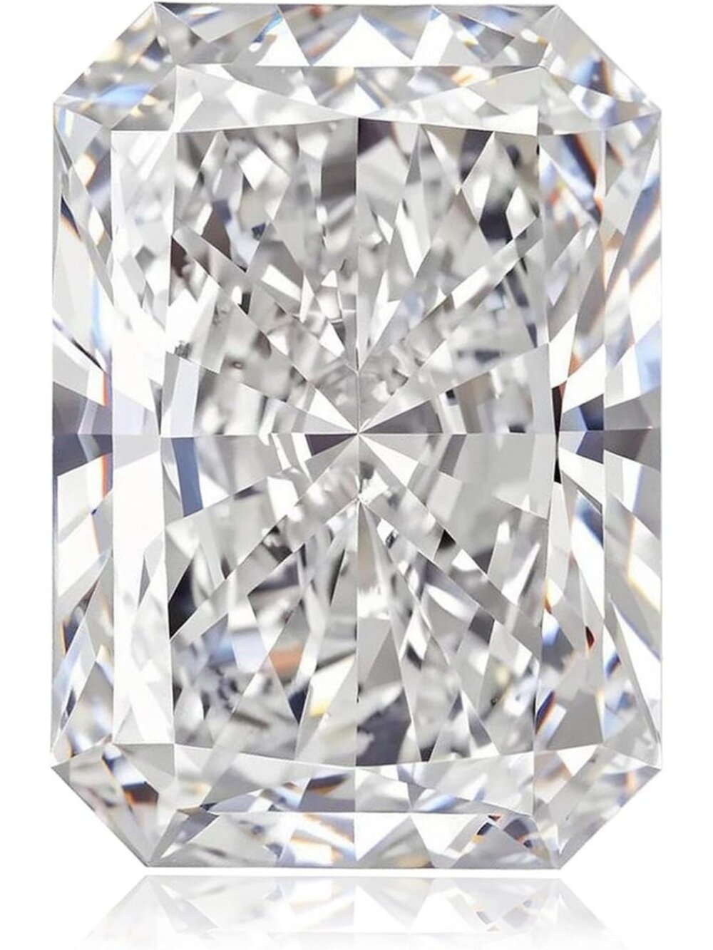 Radiant Cut Moissanite Loose Gemstones 0.5-10 Carat D Color VVS1 for Jewelry